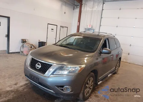 2015 Nissan Pathfinder Platinum/S/Sl/Sv from USA, damaged, VIN 5N1AR2MM0FC648671